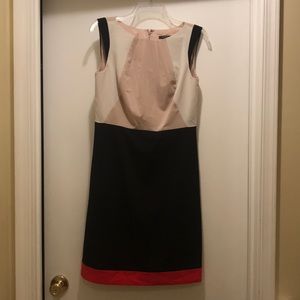 Ann Taylor color block dress
